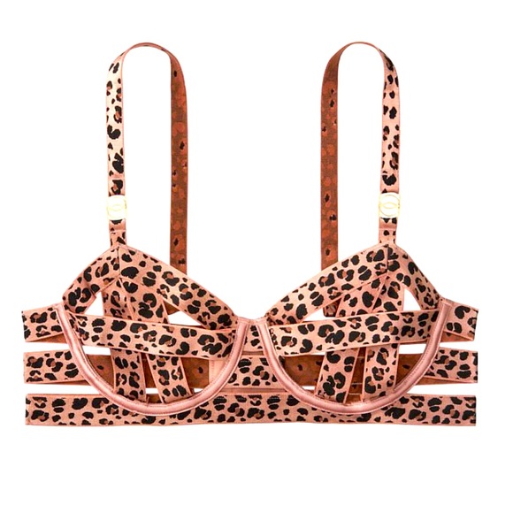 Victoria's Secret Other - Victoria’s Secret Very sexy Caged bra Strappy banded bra NWT 34DDD